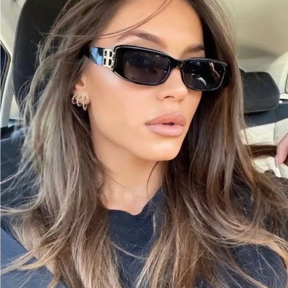 Balenciaga black sunglasses